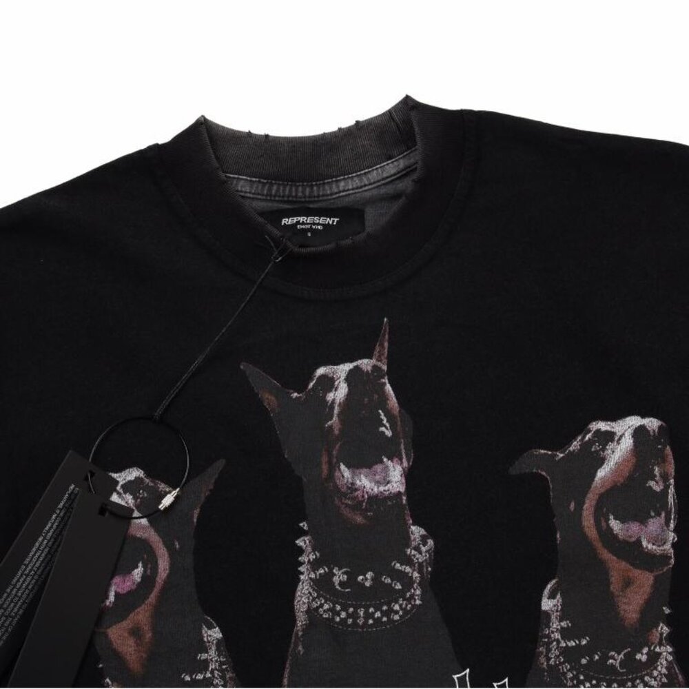 Represent Doberman Washed Print Short Sleeves - image 3
